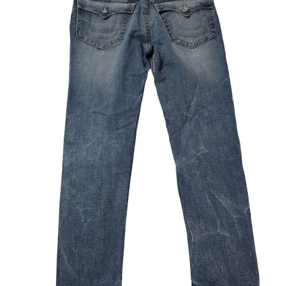 True Religion Slim Drop Rise Button Flap Size 29 - Picture 1 of 3